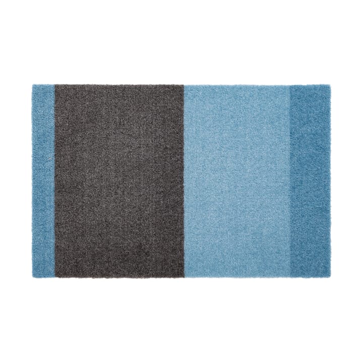 Stripes by tica, horizontal, paillasson - Blue-steel grey, 40x60 cm - tica copenhagen