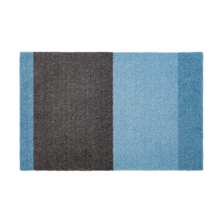 Stripes by tica, horizontal, paillasson - Blue-steel grey, 40x60 cm - Tica copenhagen