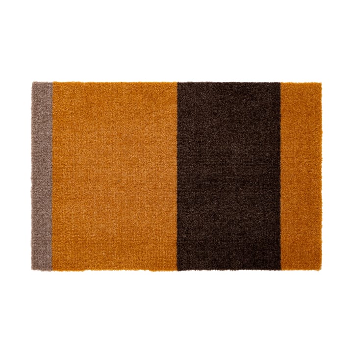 Stripes by tica, horizontal, paillasson - Dijon-brown-sand, 40x60 cm - tica copenhagen