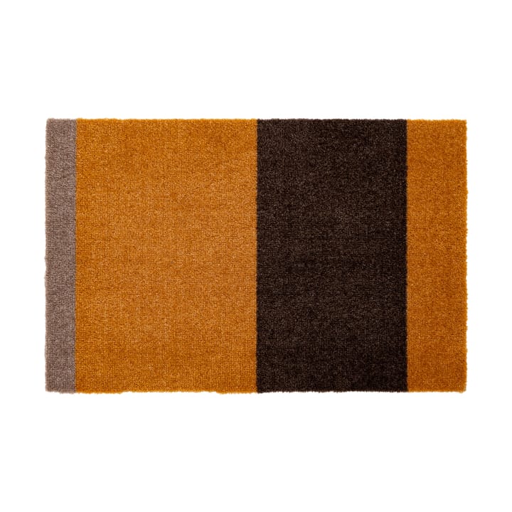 Stripes by tica, horizontal, paillasson - Dijon-brown-sand, 40x60 cm - Tica copenhagen