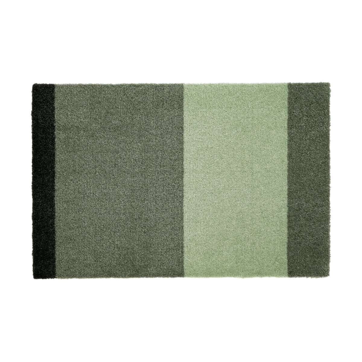 tica copenhagen Stripes by tica, horizontal, paillasson Green, 40x60 cm