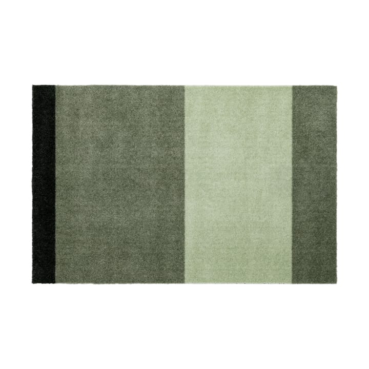 Stripes by tica, horizontal, paillasson - Green, 60x90 cm - Tica copenhagen