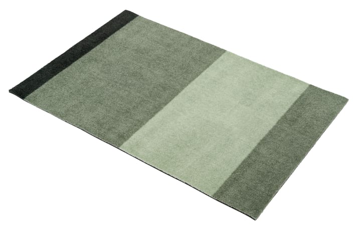 Stripes by tica, horizontal, paillasson - Green, 60x90 cm - tica copenhagen