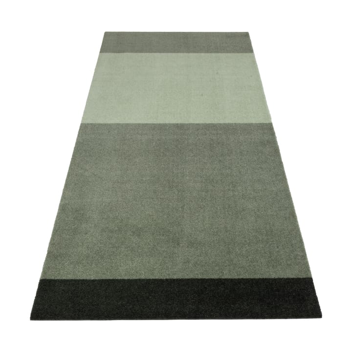 Stripes by tica, horizontal, tapis de couloir - Green, 90x200 cm - tica copenhagen