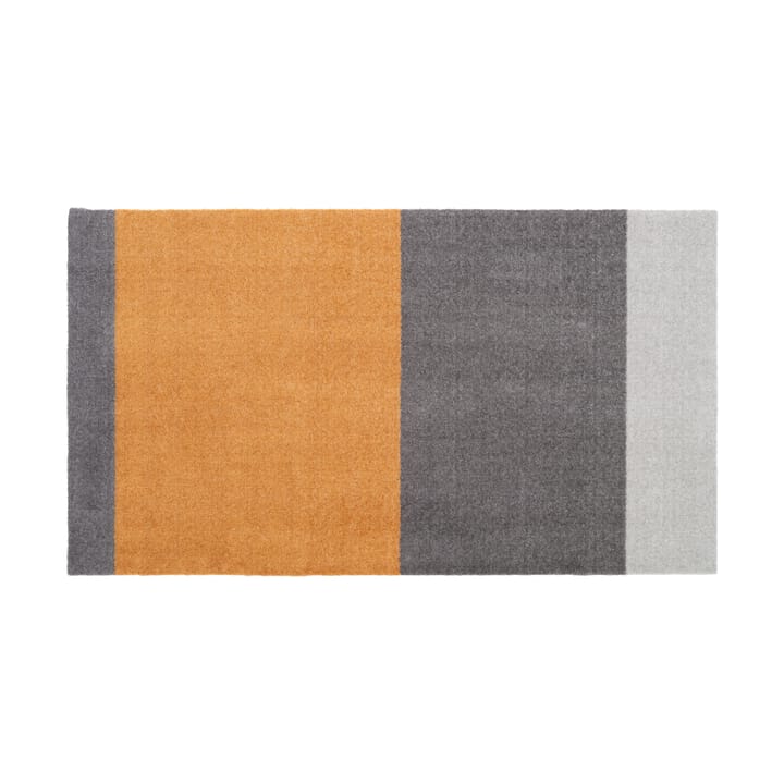 Stripes by tica, horizontal, tapis de couloir - grey-grey-dijon, 67x120 cm - Tica copenhagen