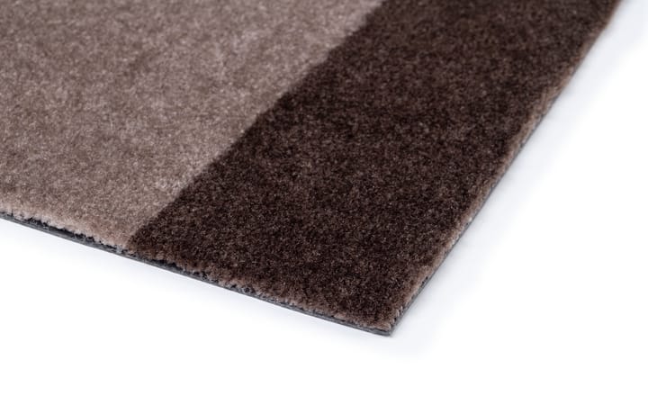 Stripes by tica, horizontal, tapis de couloir - Sand-brown, 67x120 cm - tica copenhagen