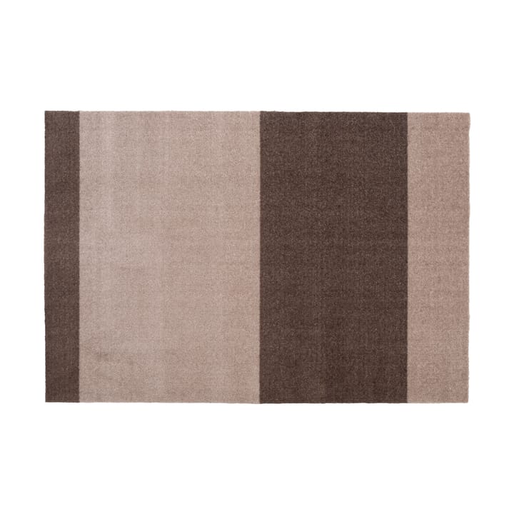 Stripes by tica, horizontal, tapis de couloir - Sand-brown, 90x130 cm - Tica copenhagen