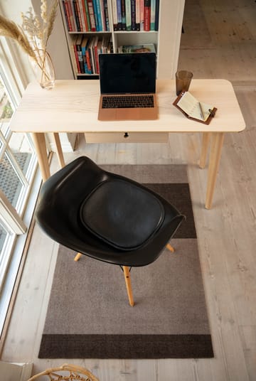 Stripes by tica, horizontal, tapis de couloir - Sand-brown, 90x130 cm - tica copenhagen