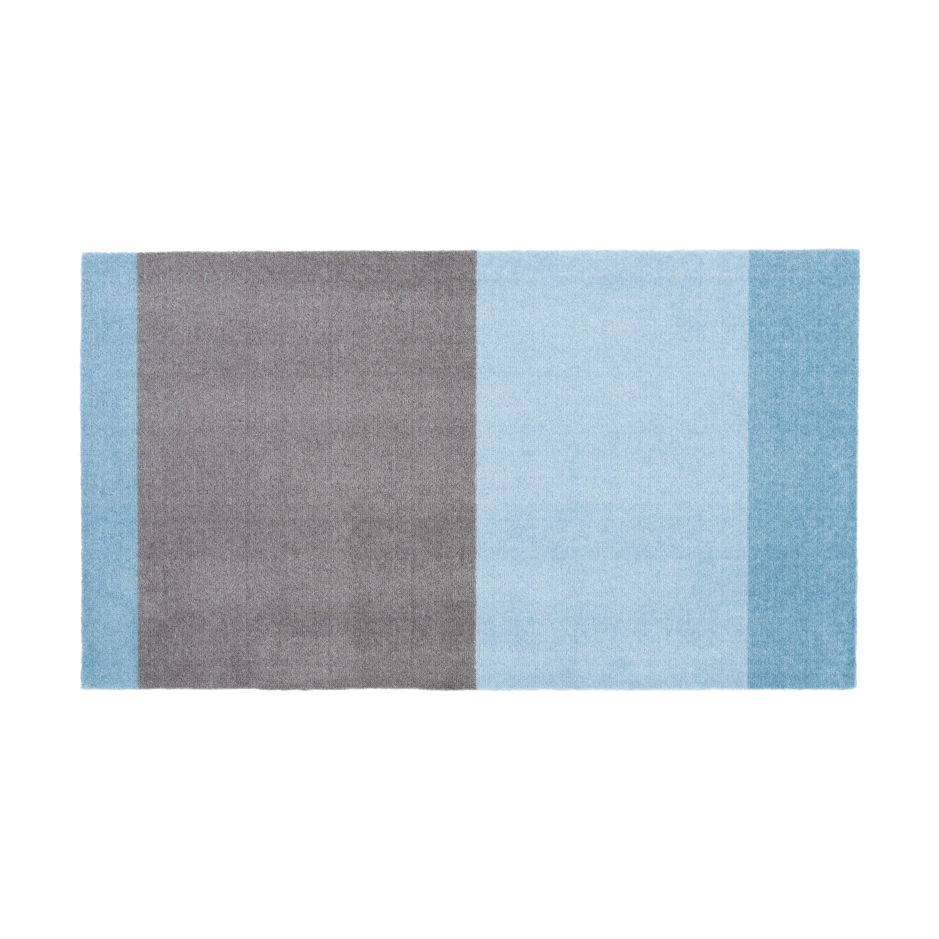 Stripes by tica tapis de couloir horizontal, Blue-steel grey, 67x120 cm tica copenhagen
