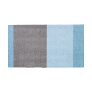 Stripes by tica tapis de couloir horizontal - Blue-steel grey, 67x120 cm - tica copenhagen