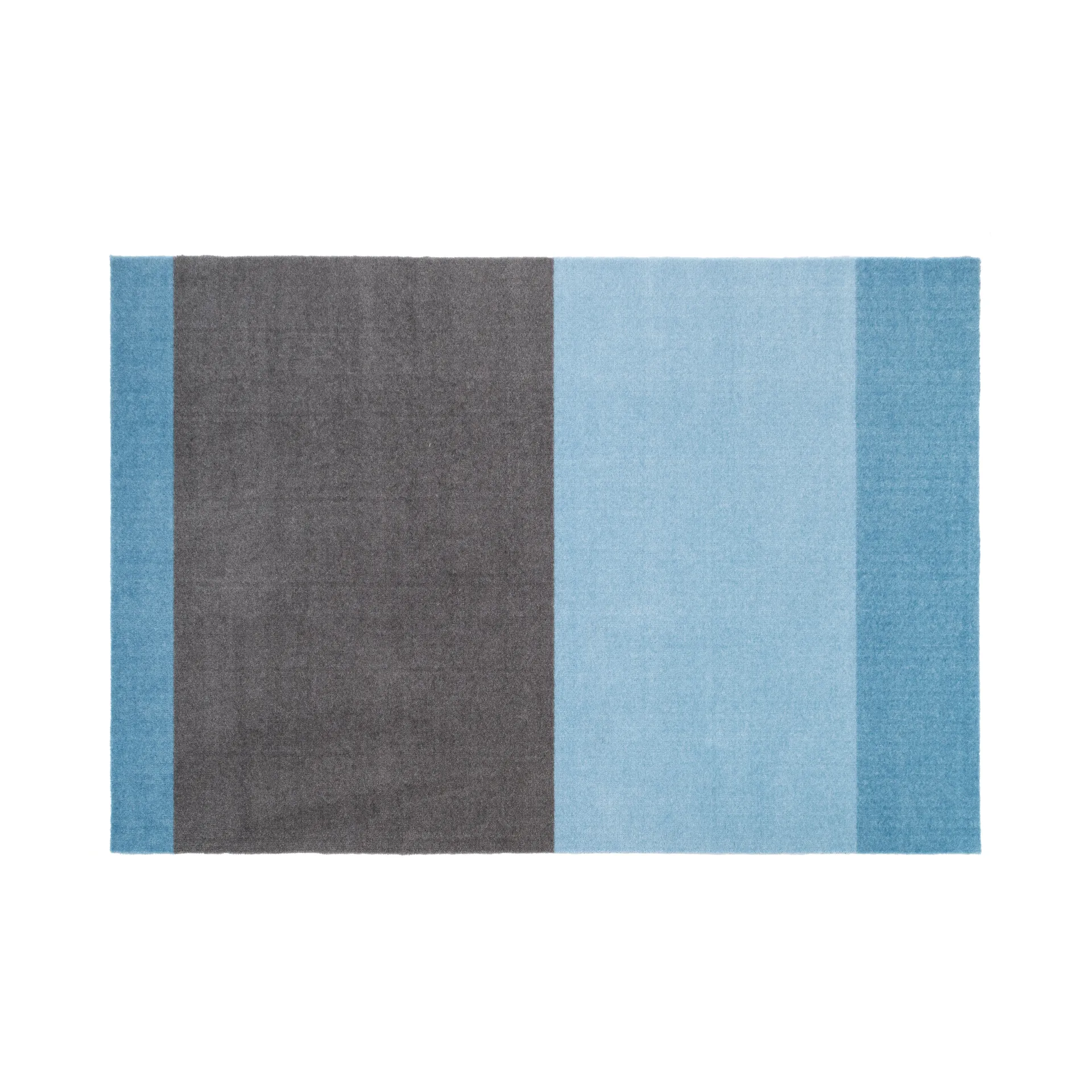 Stripes by tica tapis de couloir horizontal, Blue-steel grey, 90x130 cm tica copenhagen