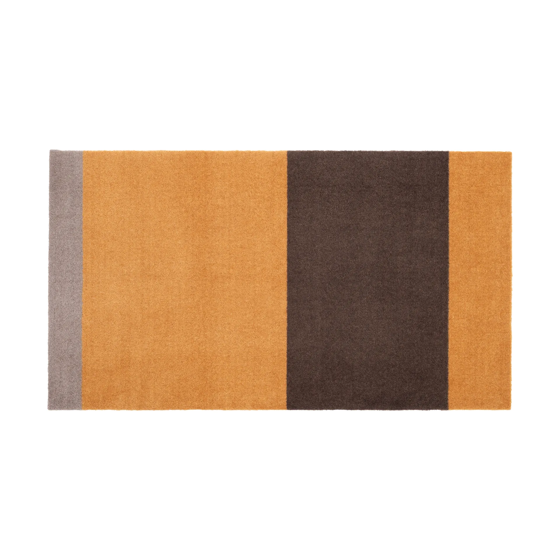Stripes by tica tapis de couloir horizontal, Dijon-brown-sand, 67x120 cm tica copenhagen
