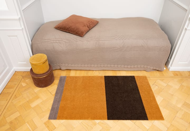 Stripes by tica tapis de couloir horizontal, Dijon-brown-sand, 67x120 cm tica copenhagen
