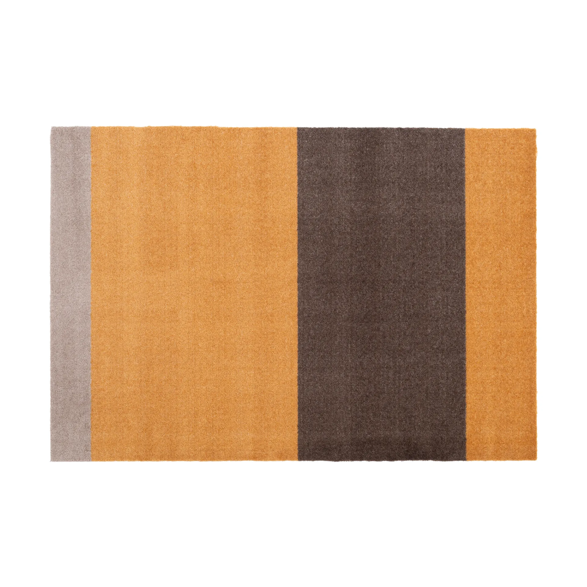 Stripes by tica tapis de couloir horizontal, Dijon-brown-sand, 90x130 cm tica copenhagen