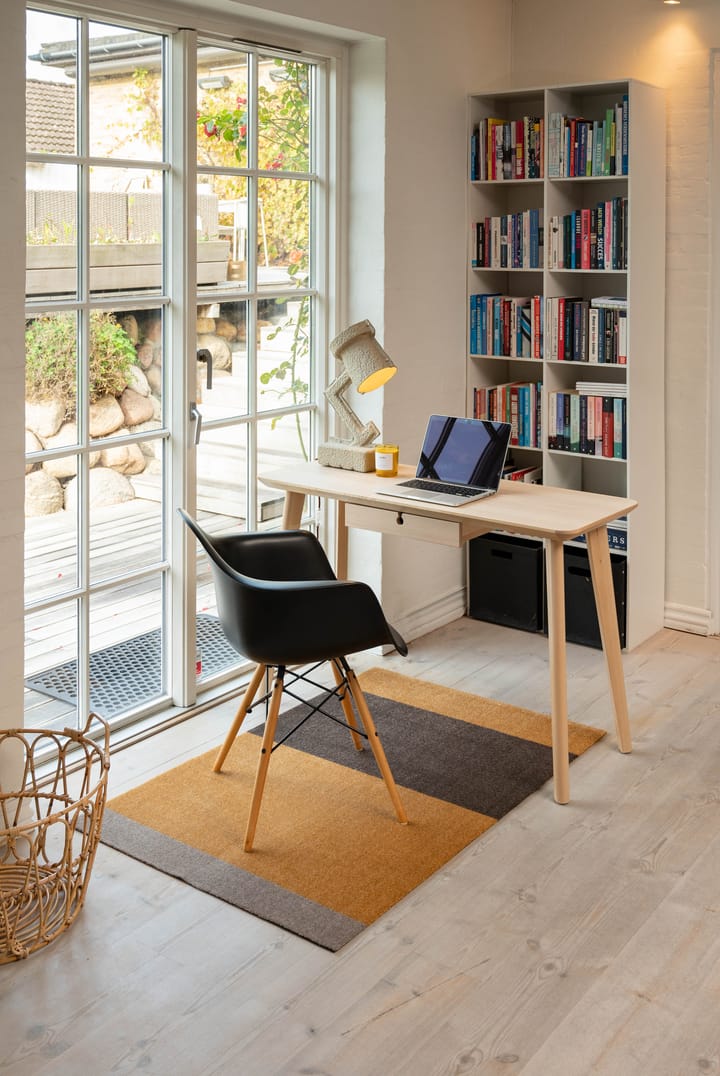 Stripes by tica tapis de couloir horizontal, Dijon-brown-sand, 90x130 cm tica copenhagen