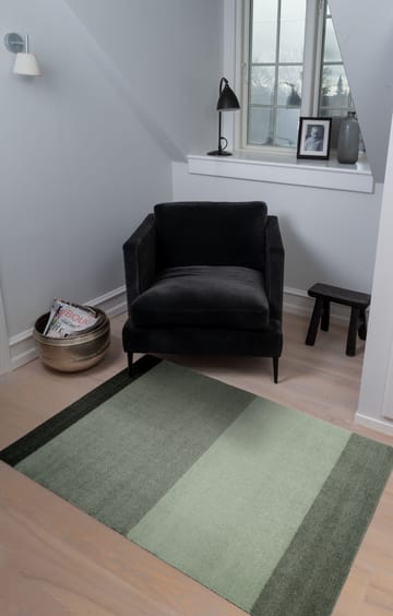 Stripes by tica tapis de couloir horizontal - Green, 90x130 cm - tica copenhagen