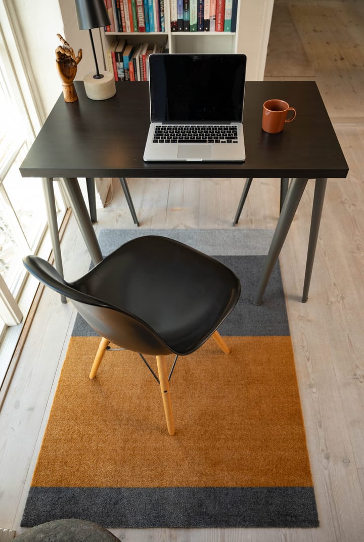 Stripes by tica tapis de couloir horizontal, Grey-grey-dijon, 90x130 cm tica copenhagen