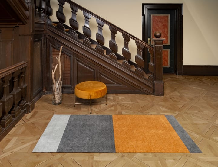 Stripes by tica tapis de couloir horizontal, Grey-grey-dijon, 90x200 cm tica copenhagen