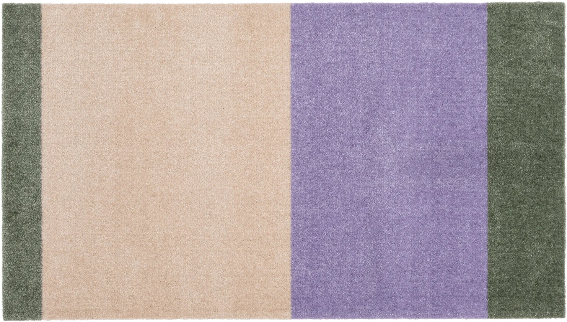 Stripes by tica tapis de couloir horizontal, Lilac-ivory-green, 67x120 cm tica copenhagen