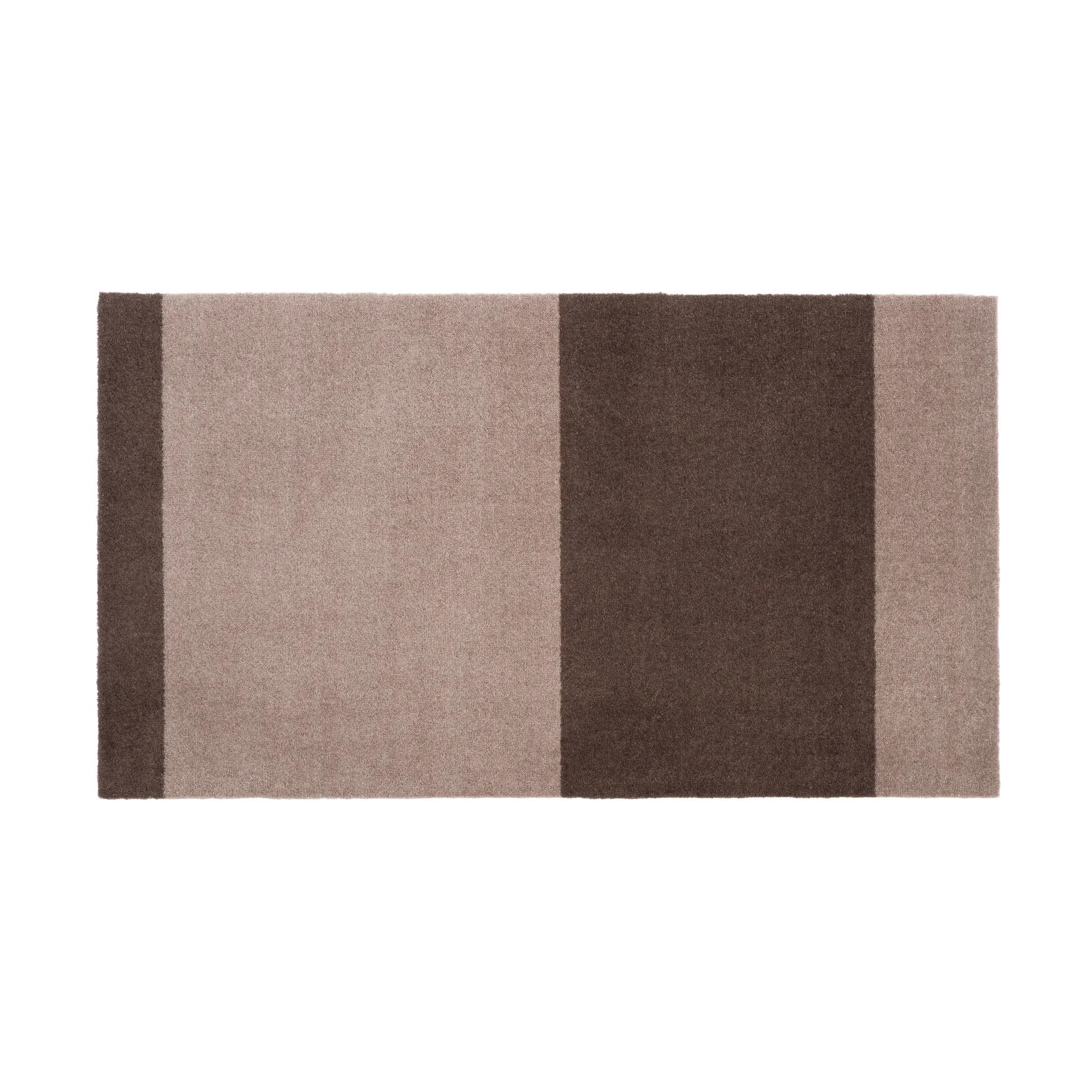 Stripes by tica tapis de couloir horizontal, Sand-brown, 67x120 cm tica copenhagen
