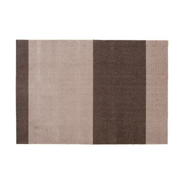 Stripes by tica tapis de couloir horizontal - Sand-brown, 90x130 cm - tica copenhagen