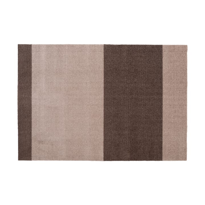 Stripes by tica tapis de couloir horizontal - Sand-brown, 90x130 cm - Tica copenhagen