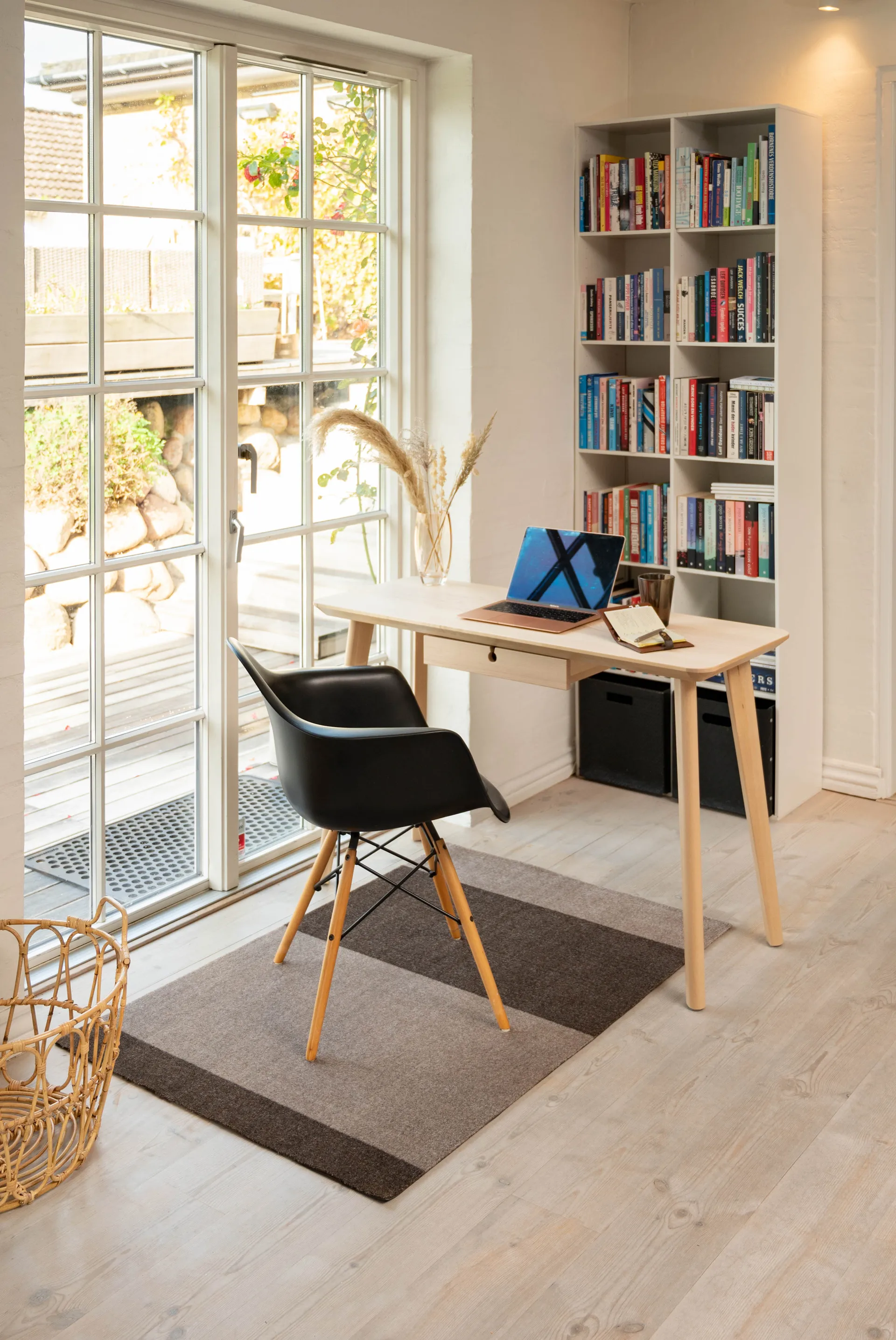 Stripes by tica tapis de couloir horizontal, Sand-brown, 90x130 cm tica copenhagen