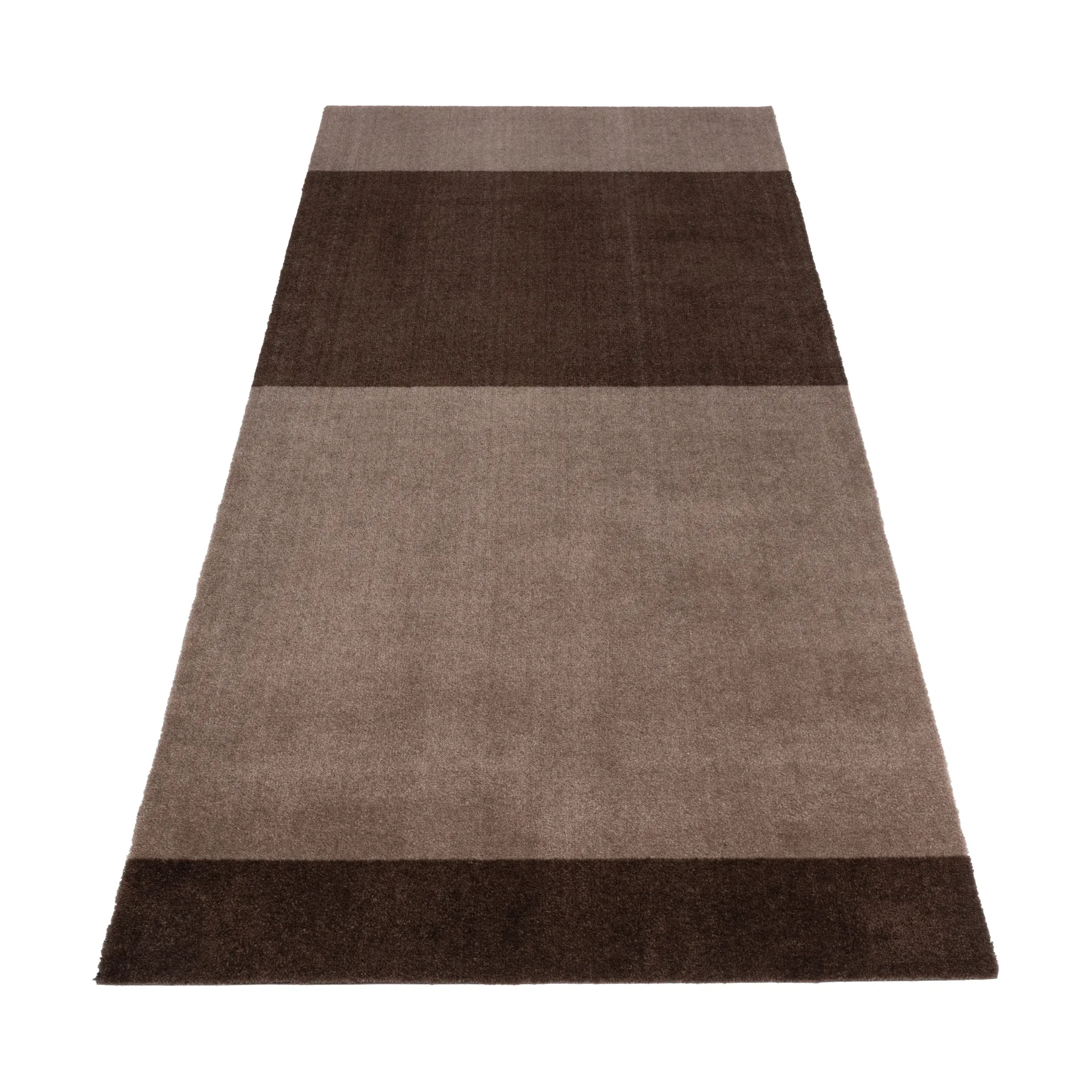 Stripes by tica tapis de couloir horizontal, Sand-brown, 90x200 cm tica copenhagen