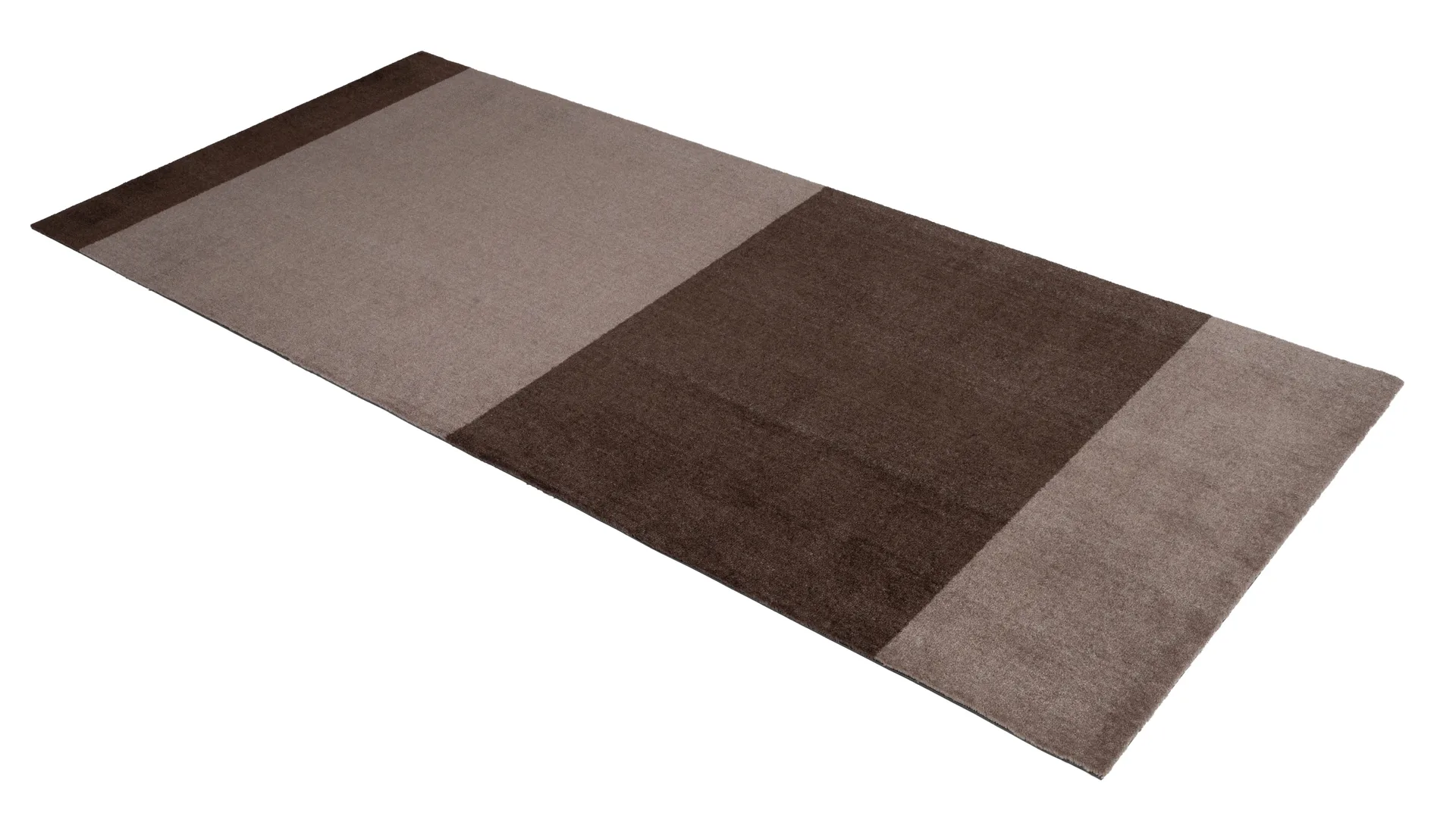 Stripes by tica tapis de couloir horizontal, Sand-brown, 90x200 cm tica copenhagen
