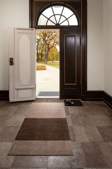 Stripes by tica tapis de couloir horizontal - Sand-brown, 90x200 cm - tica copenhagen