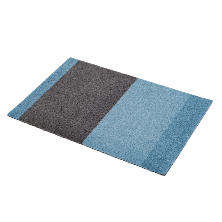 Stripes paillasson horizontal, Blue-steel grey, 40x60 cm tica copenhagen