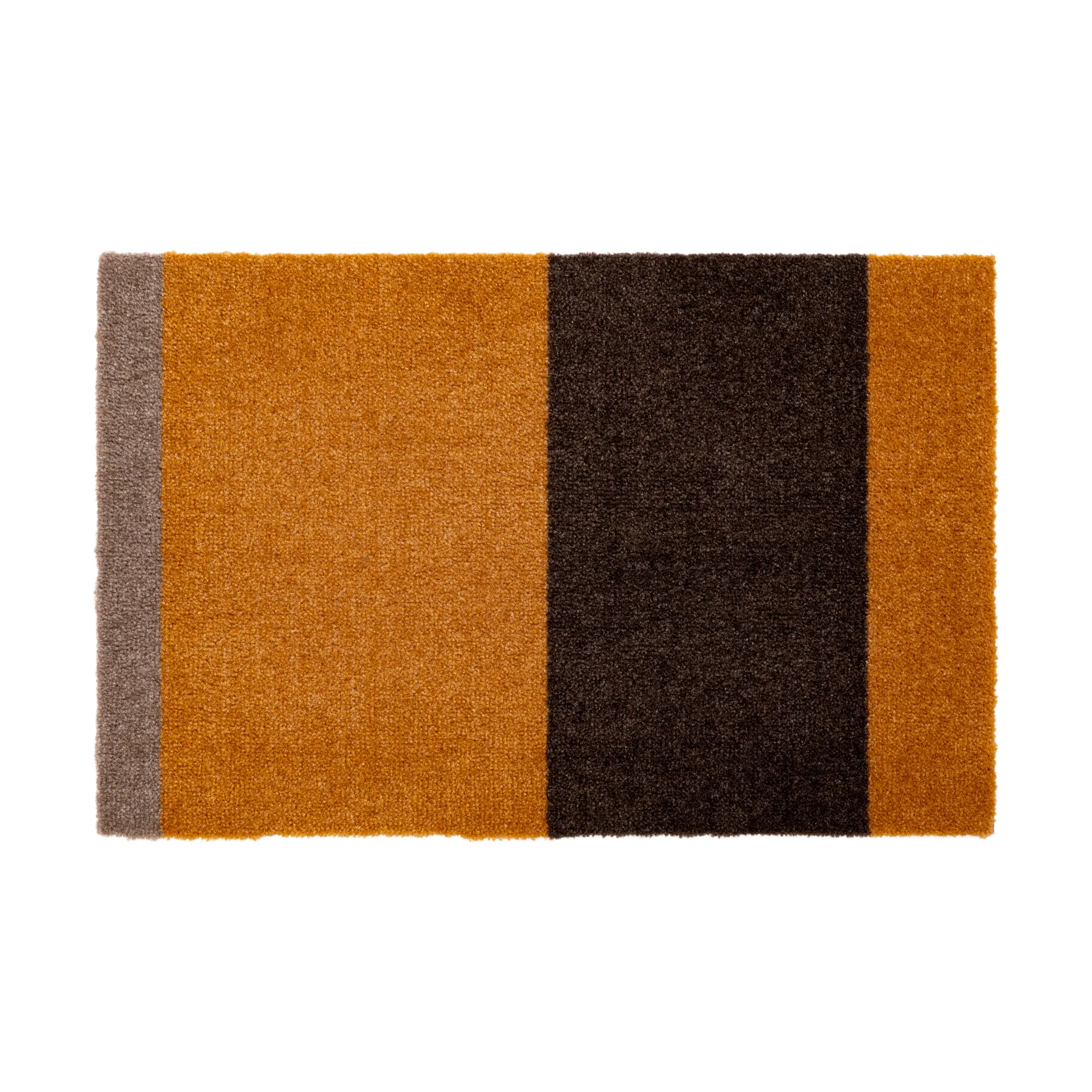 Stripes paillasson horizontal, Dijon-brown-sand, 40x60 cm tica copenhagen