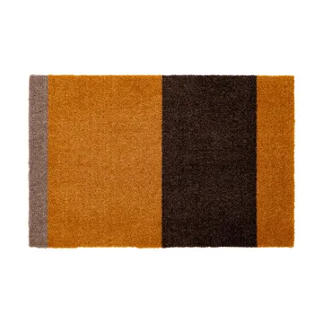 Stripes paillasson horizontal - Dijon-brown-sand, 40x60 cm - tica copenhagen