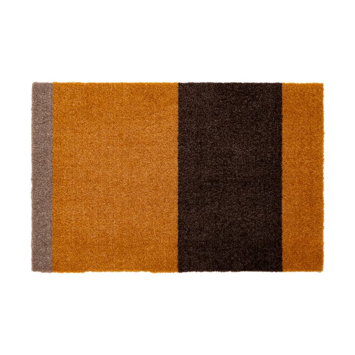 Stripes paillasson horizontal - Dijon-brown-sand, 40x60 cm - Tica copenhagen