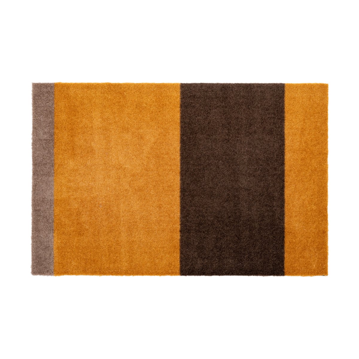 tica copenhagen Stripes paillasson horizontal Dijon-brown-sand, 60x90 cm