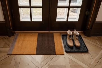 Stripes paillasson horizontal - Dijon-brown-sand, 60x90 cm - tica copenhagen