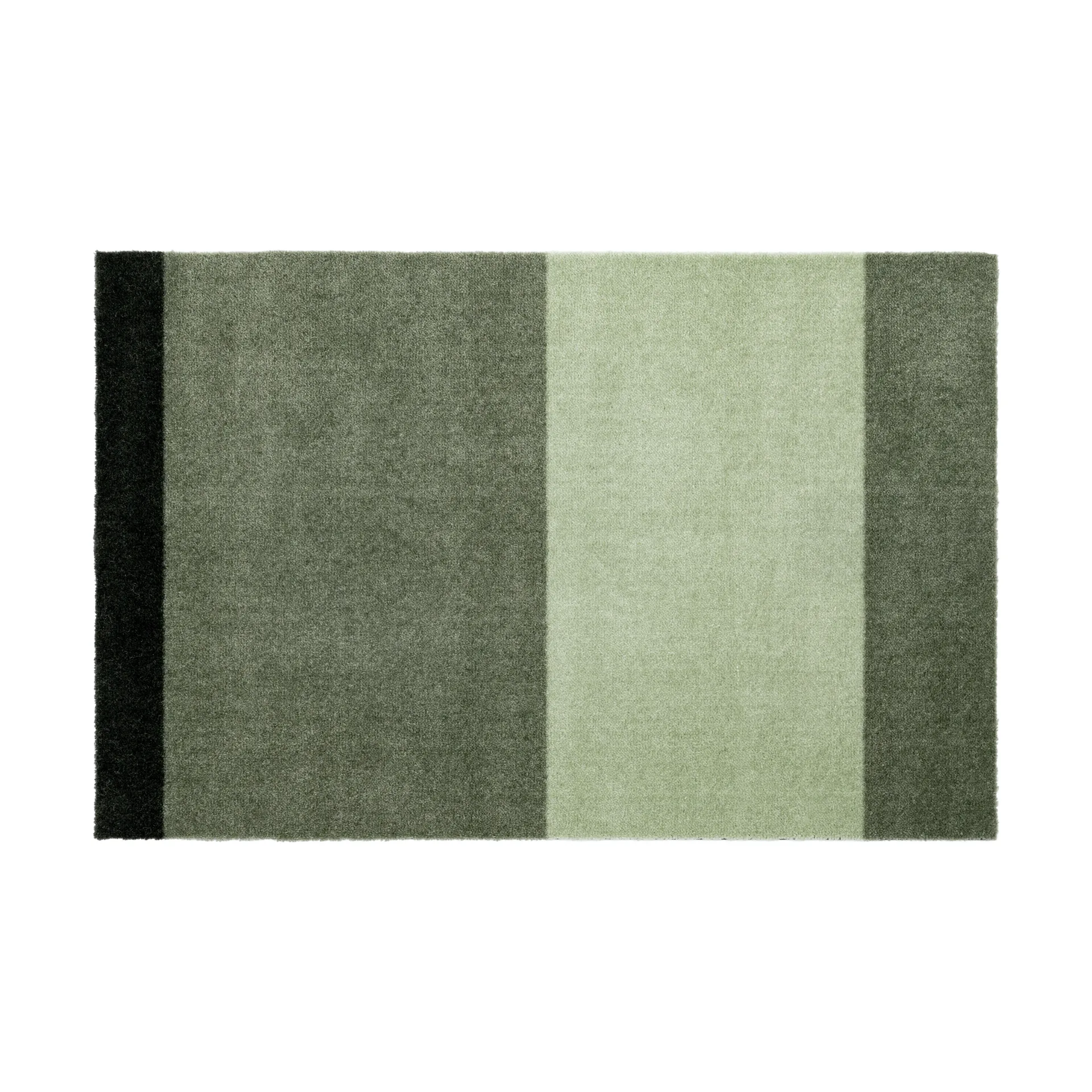 Stripes paillasson horizontal, Green, 60x90 cm tica copenhagen