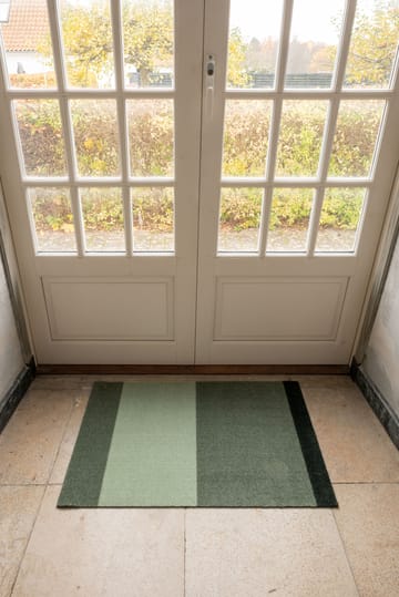 Stripes paillasson horizontal - Green, 60x90 cm - tica copenhagen