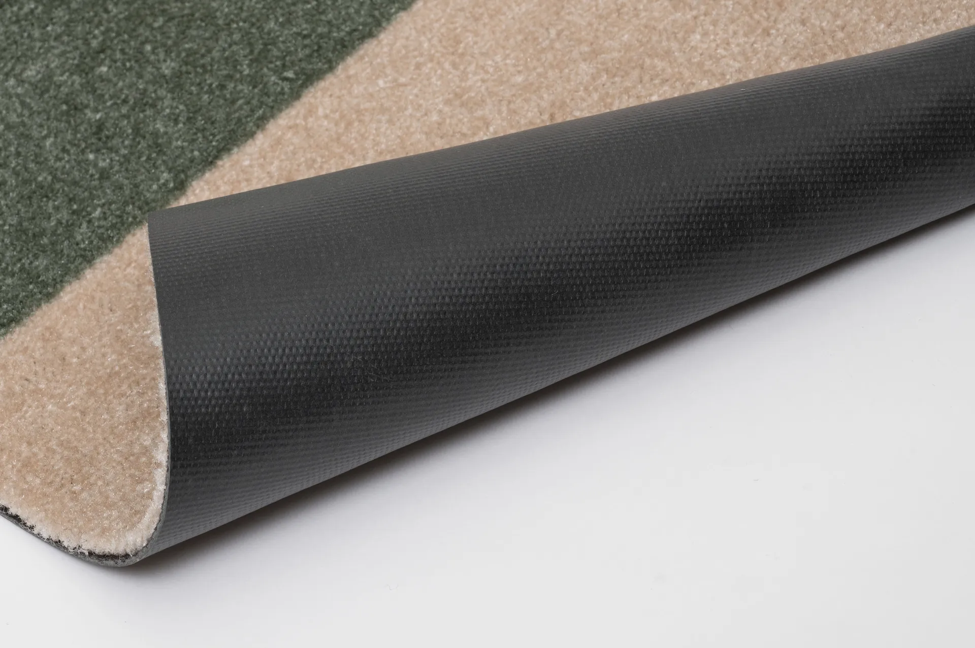 Stripes paillasson horizontal, Green-ivory-bordeaux, 40x60 cm tica copenhagen