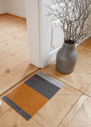 Stripes paillasson horizontal - Grey-grey-dijon, 40x60 cm - tica copenhagen