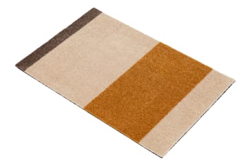 Stripes paillasson horizontal - Ivory-dijon-brown, 40x60 cm - tica copenhagen