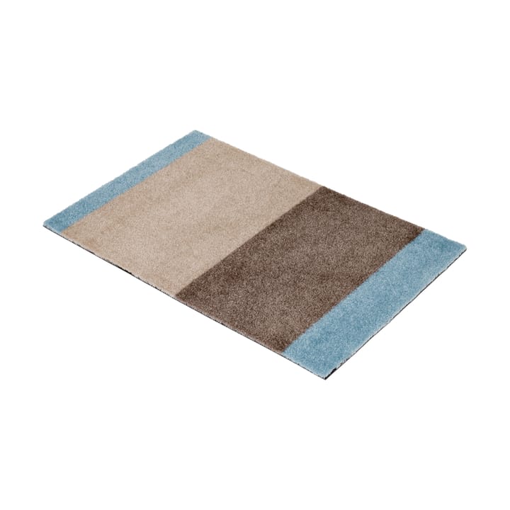 Stripes paillasson horizontal, Ivory-sand-blue, 40x60 cm tica copenhagen