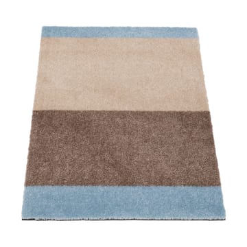 Stripes paillasson horizontal - Ivory-sand-blue, 40x60 cm - tica copenhagen