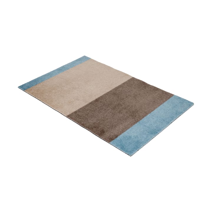 Stripes paillasson horizontal, Ivory-sand-blue, 60x90 cm tica copenhagen