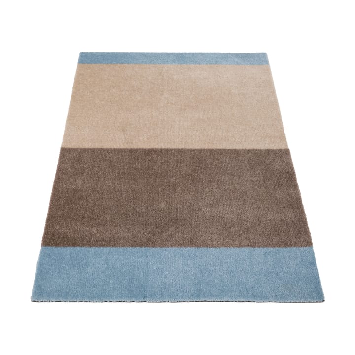 Stripes paillasson horizontal, Ivory-sand-blue, 60x90 cm tica copenhagen