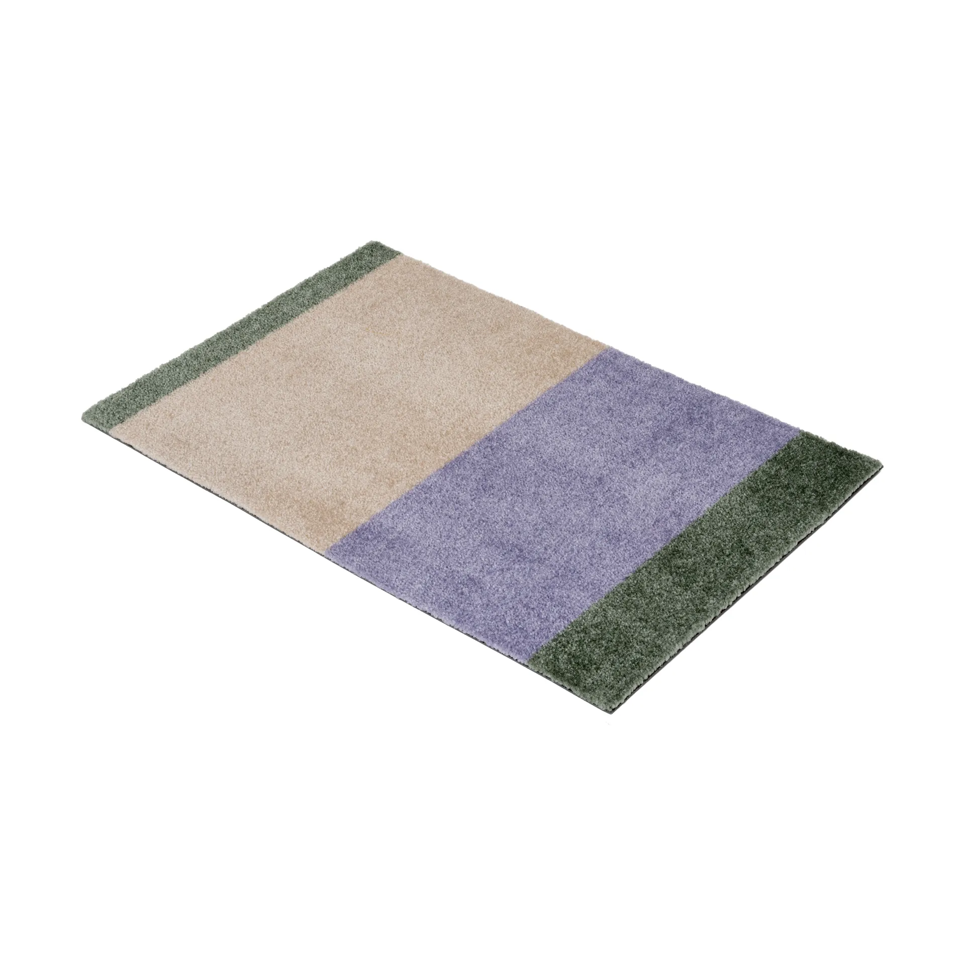 Stripes paillasson horizontal, Lilac-ivory-green, 40x60 cm tica copenhagen