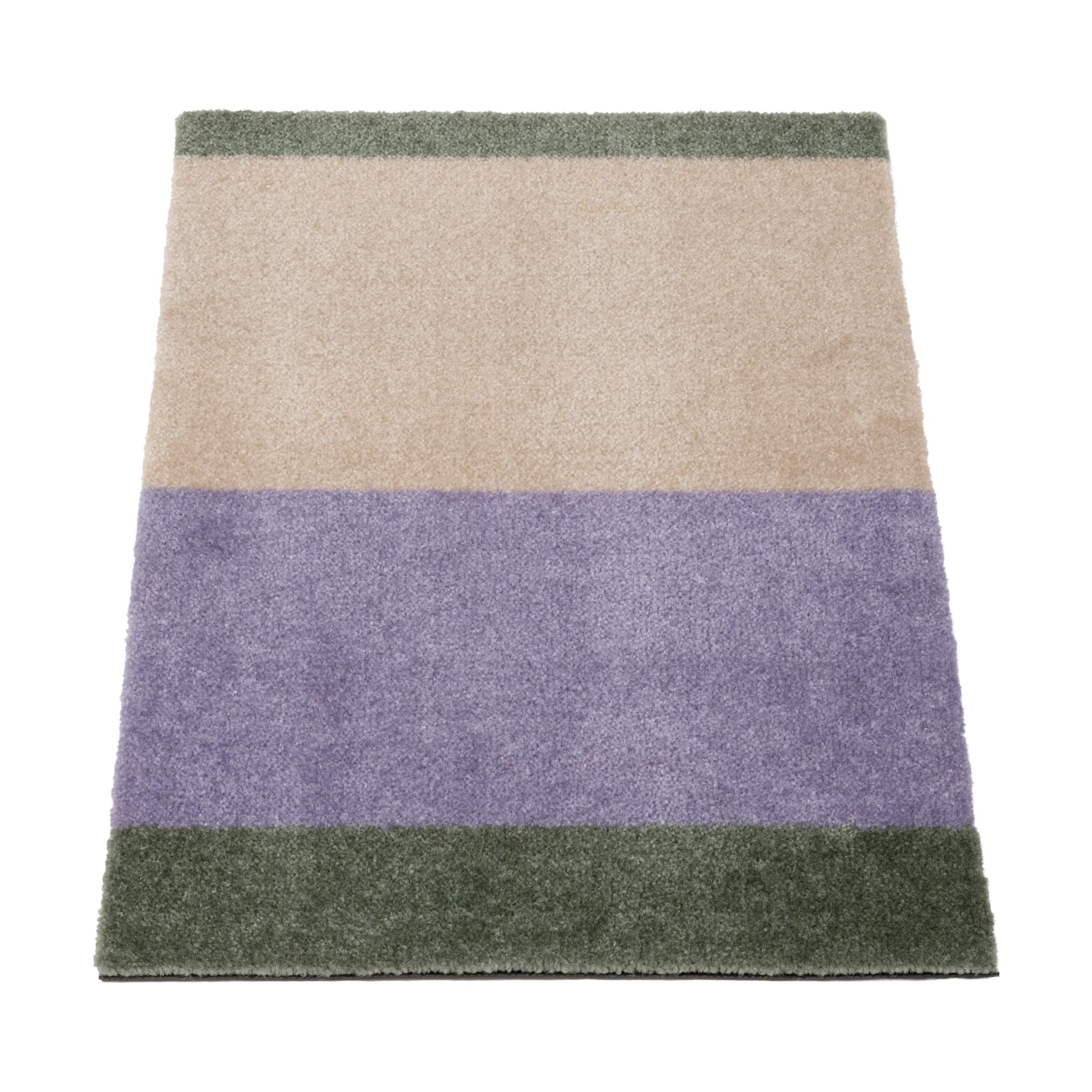Stripes paillasson horizontal, Lilac-ivory-green, 40x60 cm tica copenhagen