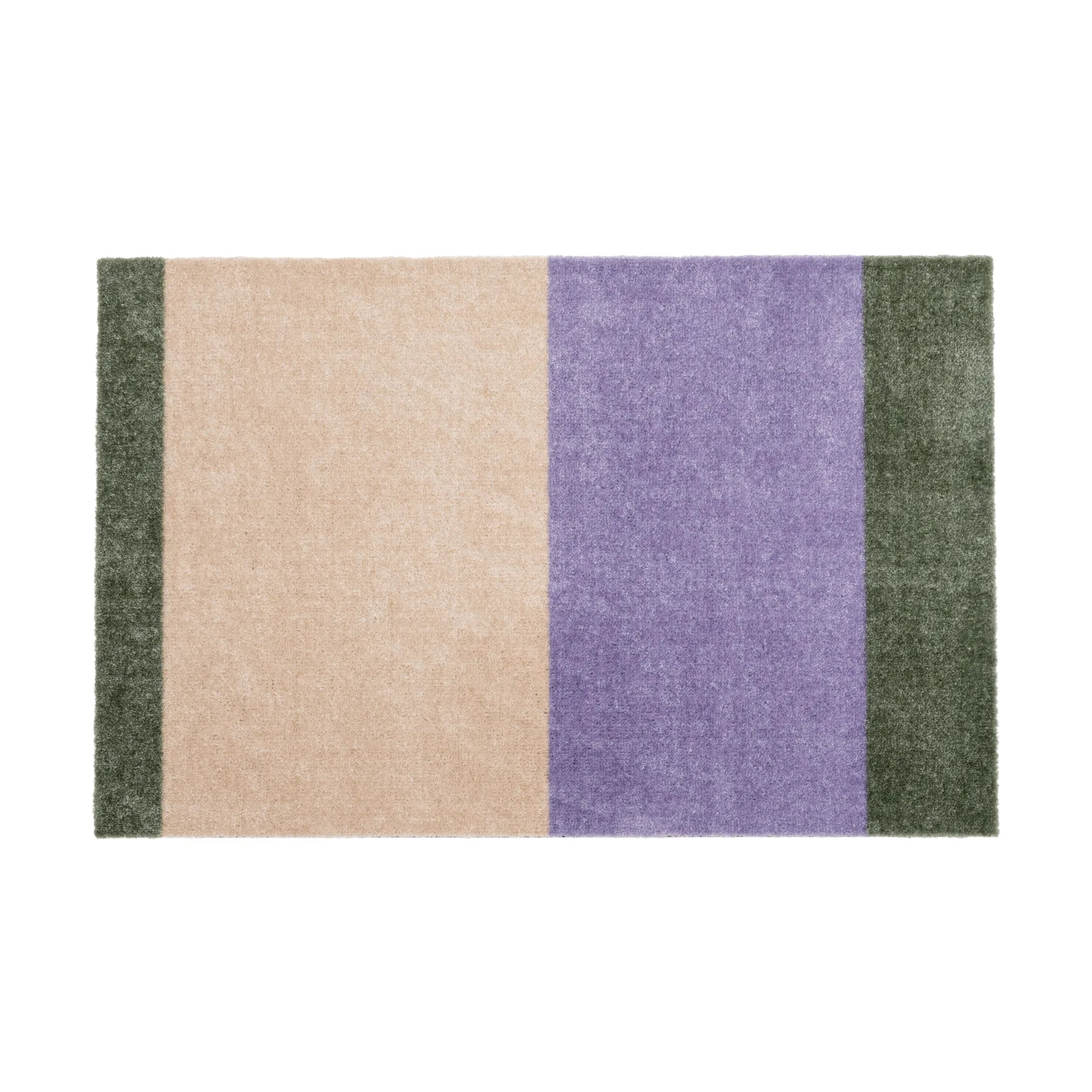 Stripes paillasson horizontal, Lilac-ivory-green, 60x90 cm tica copenhagen