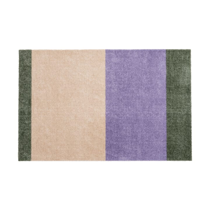 Stripes paillasson horizontal - Lilac-ivory-green, 60x90 cm - Tica copenhagen