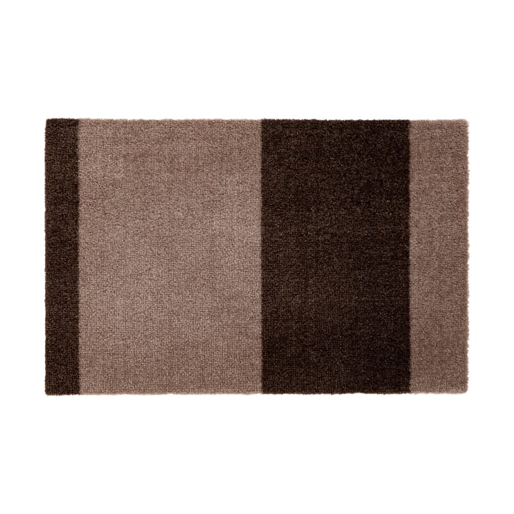 Stripes paillasson horizontal - Sand-brown, 40x60 cm - Tica copenhagen
